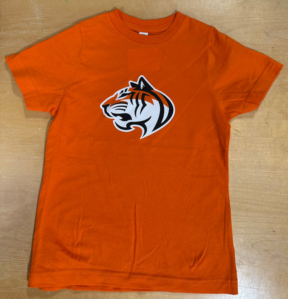 Rabbit Skins Toddler Orange Tee with Tiger