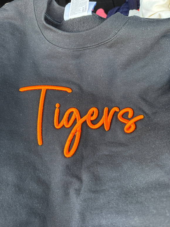 Champion Crewneck with Tiger Puff