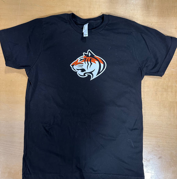 LAT youth black tee with tiger