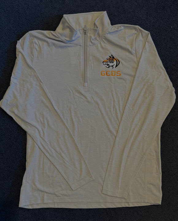 Charles River Triblend 1/4 Zip - Centennial Tiger