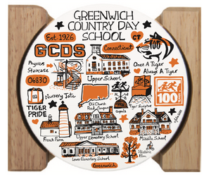 Julia Gash Centennial Ceramic Coasters