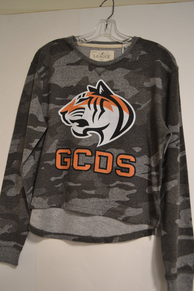 League Adult Camo Sweatshirt – GCDS Tiger Store